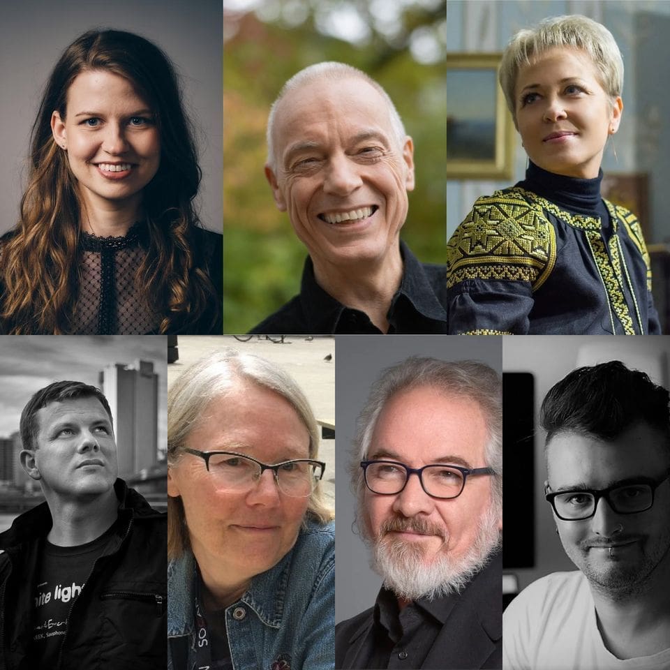 Composer collage image for the performance in Buffalo NY on May 11 and 12 2024